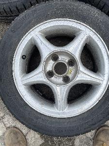 Alu kola 4x100 R14 + letni kola