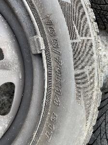Pneu + ráfky na Škoda Fabia 165/70 R14