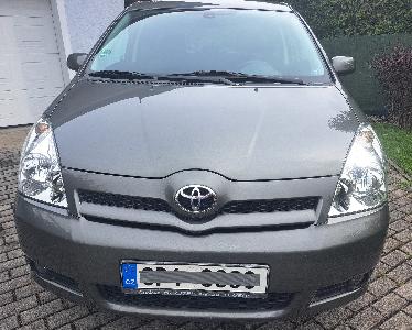 TOYOTA COROLLA VERSO 2007,2,2-4D ŠEDÁ METALÍZA