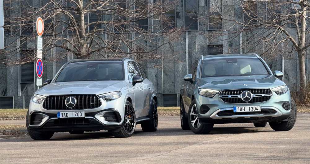 Mercedes-Benz GLC 200 D & AMG GLC 63 S E performance – Společný rodný list