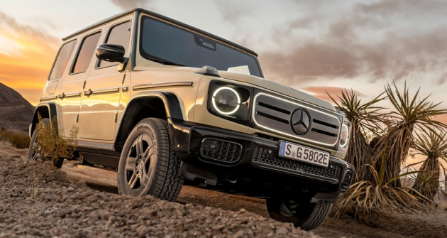 Mercedes-Benz třídy G – Elektrifikace podle G