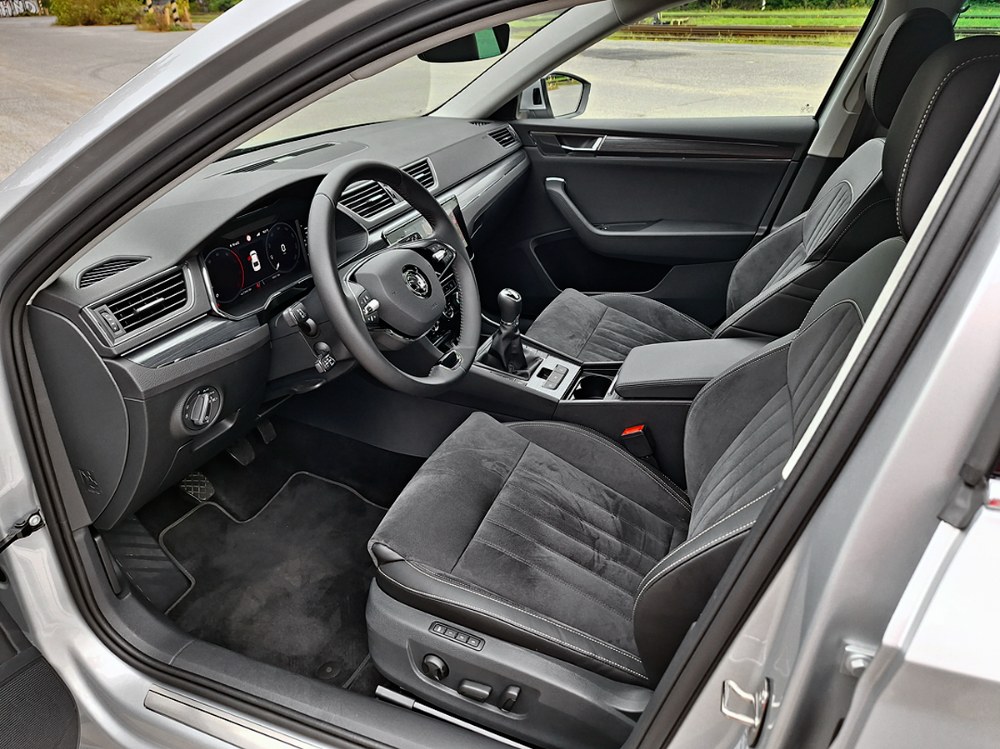 Cesty do Dánska – vývoj spotřeby vznětových Škodvek